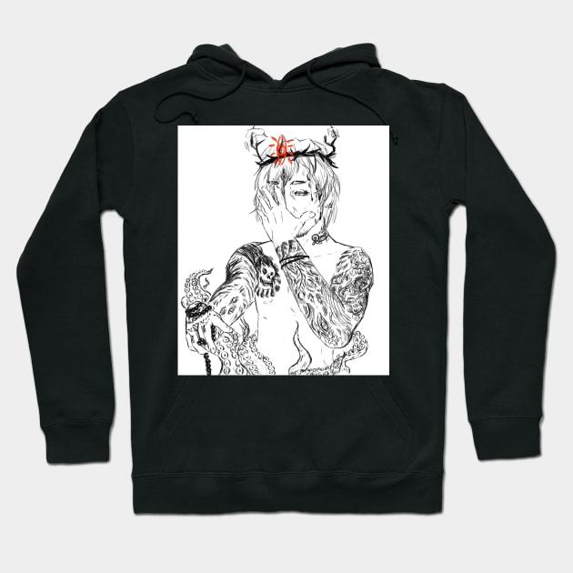 Toguro ( lines) Hoodie by Ryuzato